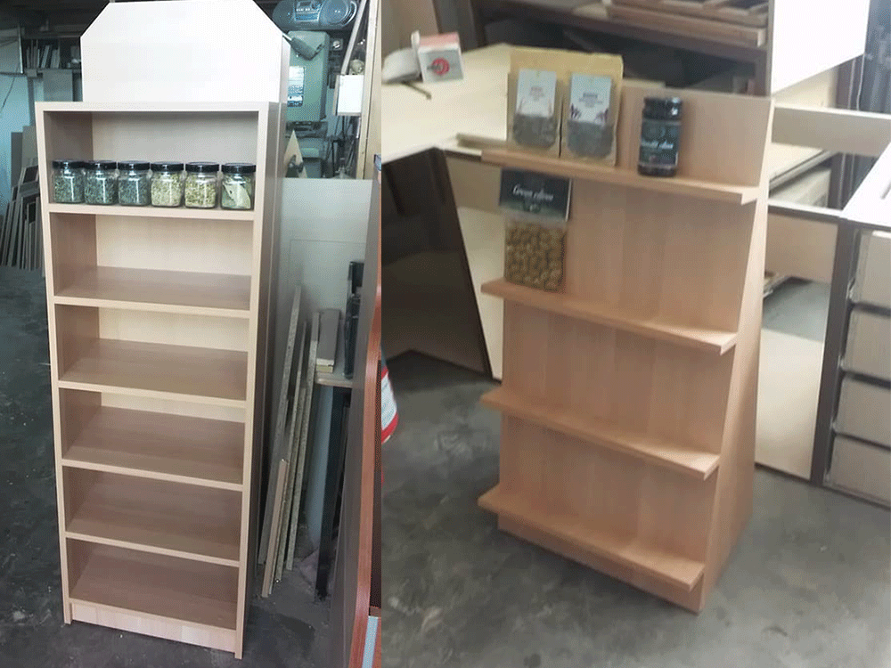 Βιτρίνες - έπιπλα προβολής 